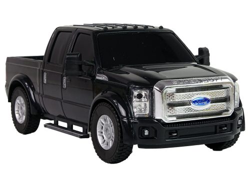 Ford F-350 Pick Up Friction Drive 1:28 Fekete