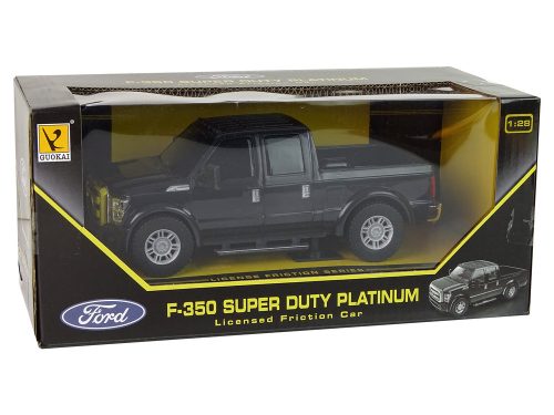 Ford F-350 Pick Up Friction Drive 1:28 Fekete