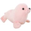 Plüss Fóka Plüss Játék Plüss Kabala Ölelnivaló Játék Rózsaszín 24cm