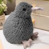 Plüss Kiwi Bird Plüss Kabalája Bújójáték Szürke 17cm