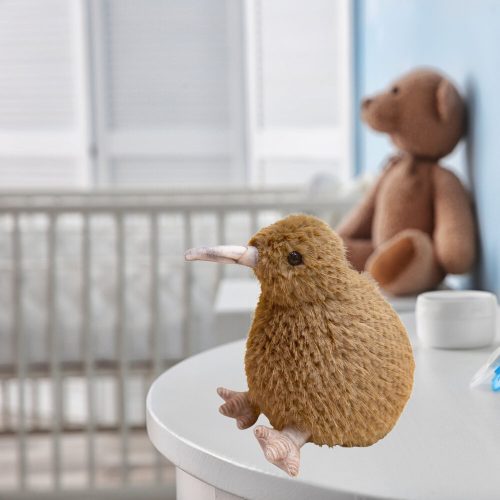 Plüss Kiwi Bird Plüss Kabalája Bújójáték Világosbarna 17cm