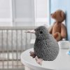 Plüss Kiwi Bird Plüss Kabalája Bújójáték Szürke 21cm