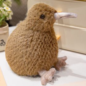   Plüss Kiwi Bird Plüss Kabalája Bújójáték Világosbarna 21cm