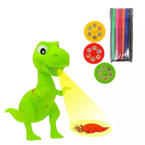 Gyerek gyerekjáték írásvetítő, dinoszaurusz 18P