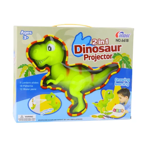 Gyerek gyerekjáték írásvetítő, dinoszaurusz 18P