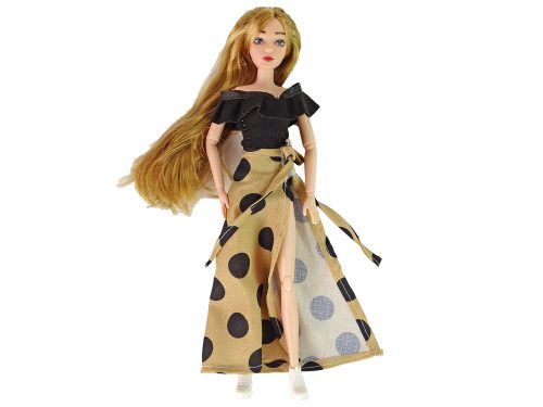 Emily baba Rose Cat hosszú hajjal