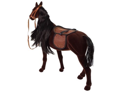 Barna ló figura fésülési kiegészítők