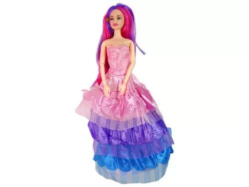 Princess baba fehér póni figurákkal, kiegészítőkkel.