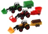 Traktor Pótkocsi Kotró Bulldózer Mezőgazdasági Gép 3 színben