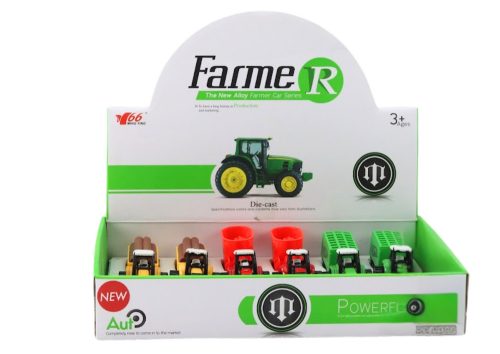 Traktor Pótkocsi Kotró Bulldózer Mezőgazdasági Gép 3 színben