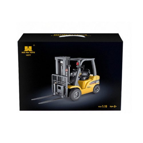 Távirányítós targonca fém sárga 1:10 R/C