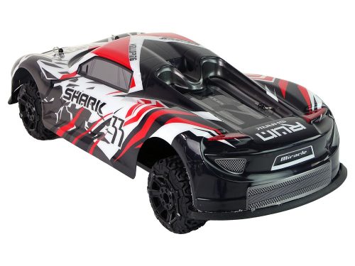 Sportautó R/C 1:8 szürke fehér