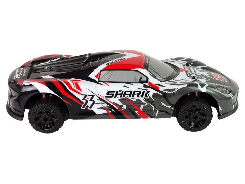 Sportautó R/C 1:8 szürke fehér