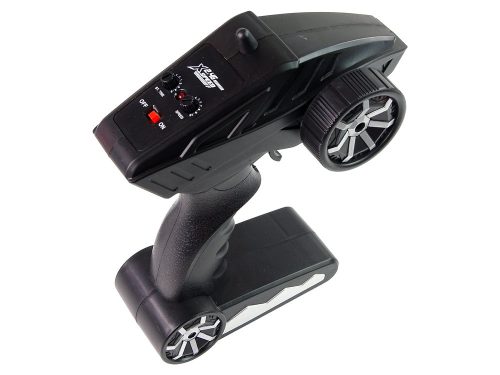 Sportautó R/C 1:8 szürke fehér