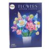 Építőkockák Virágok Színes Csokor 880 db.