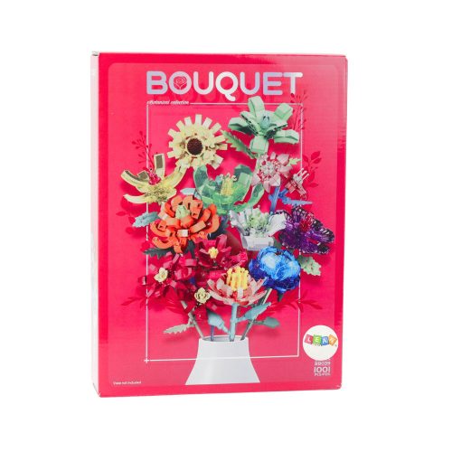 Építőkockák Virágcsokor Kompozíció 1001 db.