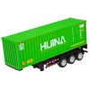 RC Távirányítós Teherautó Konténerrel HUINA Fények és Hangok 1:18