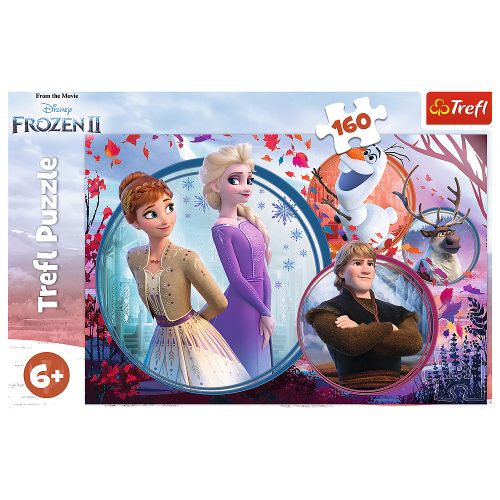 Rejtvény - 160 - Sister Adventure - Disney Frozen Trefl 15374