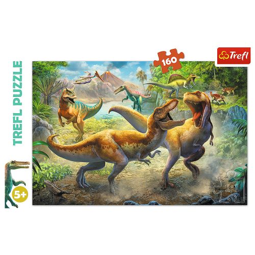 Rejtvény - 160 - Harc tyrannosaurusokkal - Trefl 15360