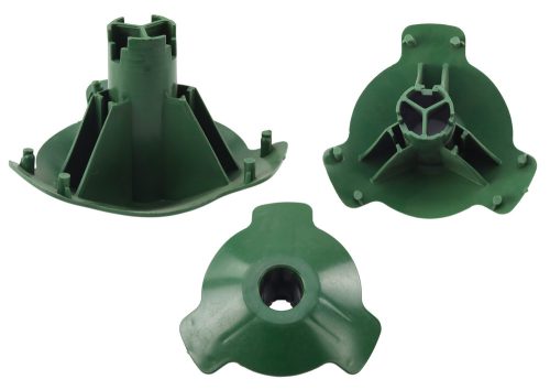 Test a karácsonyfaállvány 3 lábának rögzítéséhez