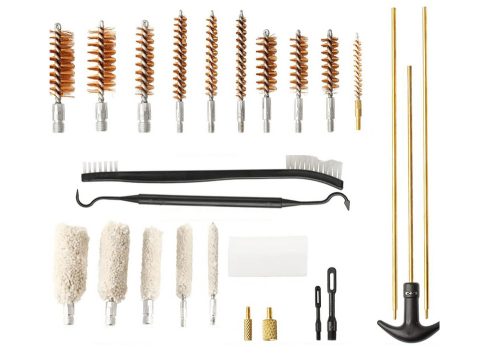 Pisztolytisztító készlet tokban Ramrod 28 El