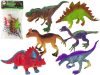 Dinoszaurusz figurák színes 6 db