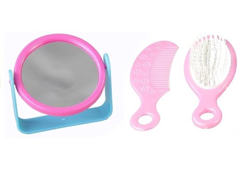 Girls Beauty Kit Hajkiegészítők Valósághű hajszárító készlet egy táskában