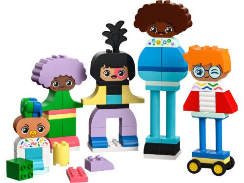 LEGO DUPLO TOWN kockák érzelmekkel rendelkező emberek 71 darab 10423