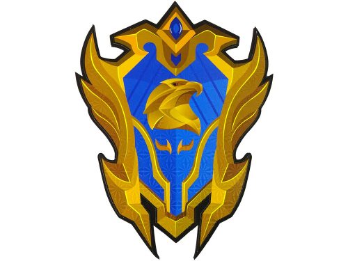 Blue Warrior Sword Shield készlet EVA habból.