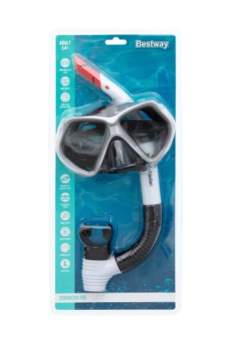 Búvárkészlet Fehér maszk Snorkel Bestway 24069