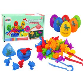 Dinosaur Eggs Gumi tapadókorongos figurák