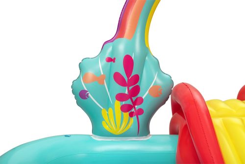 Felfújható játszótér Kis sellő 221 x 193 x 117 cm Bestway 91097