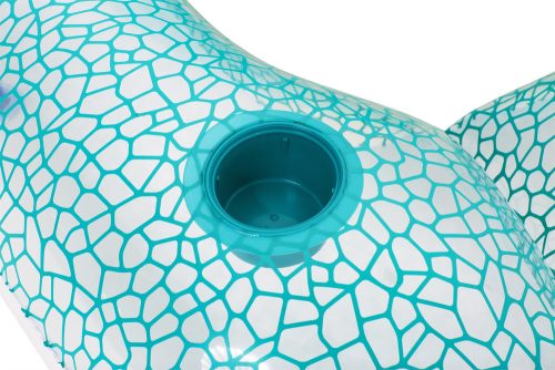 Felfújható úszópárna, kék, 102 x 94 cm, Bestway 43097