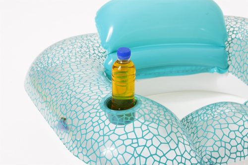 Felfújható úszópárna, kék, 102 x 94 cm, Bestway 43097