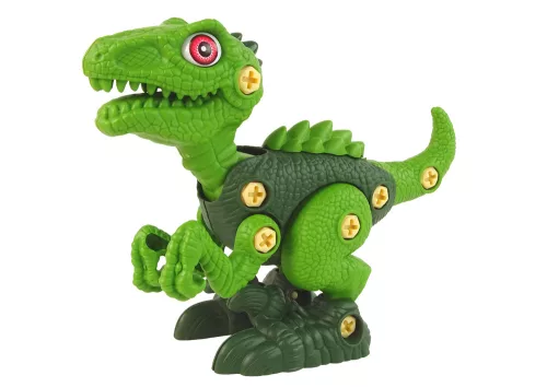 Dinoszaurusz szétszerelése DIY zöld