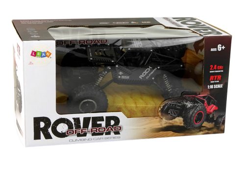RC Rover 1:16 autó fekete távirányítós jármű
