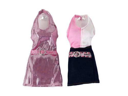 Állítsa be a babát álruhával, bőrönddel, pénztárcával, kalanddal