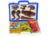 3D építőelemek DIY dinoszauruszok