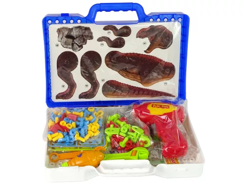 3D építőelemek DIY dinoszauruszok