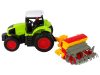 Mezőgazdasági jármű traktor bálázóval R/C 1:16 Green