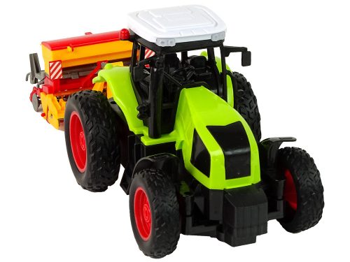 Mezőgazdasági jármű traktor bálázóval R/C 1:16 Green