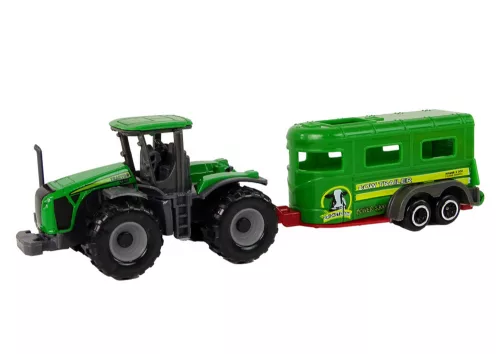 Traktor Zöld pótkocsival