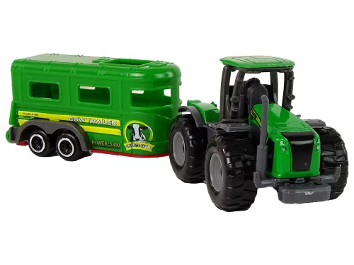 Traktor Zöld pótkocsival