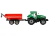 Zöld traktor Red Trailer Fractal meghajtóval