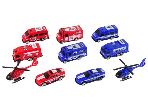 Sorozat 10 Resorcery Rescue Vehicles Rendőrség, Tűzoltóság