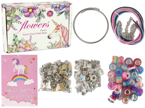 DIY karkötőkészítő készlet 90 gyöngyből