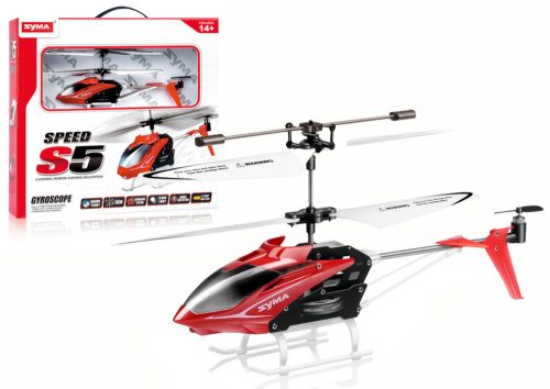 Piros S5 RC SYMA helikopter