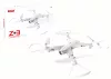 RC Drone Z3 720P kamera fehér