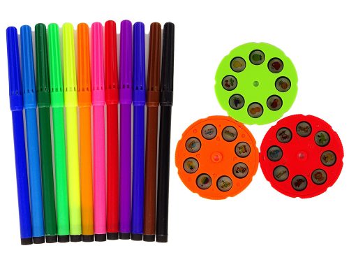 Projektor rajzasztal rózsaszín labirintus fiók