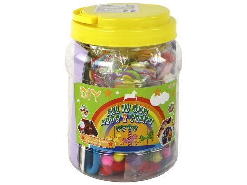 Kreatív művészi készlet barkácsüvegben